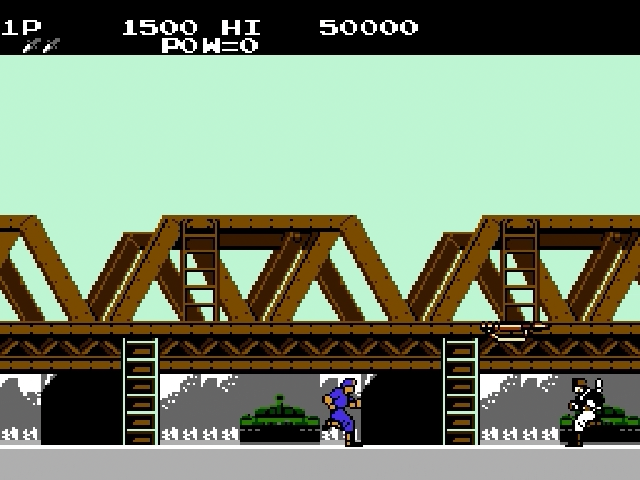 Green Beret screenshot 3 for Famicom Disk System